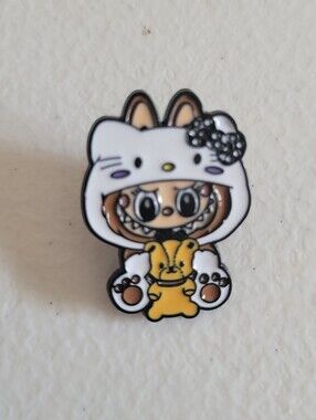 Hello Kitty X Labubu Enamel Pin (Bundle Pricing Available)